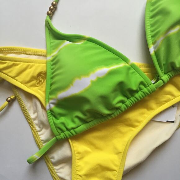 NWT Ralph Lauren Lime Green Swim Top - Picture 4 of 4